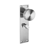 Zermatt Privacy Satin Stainless Steel Tone